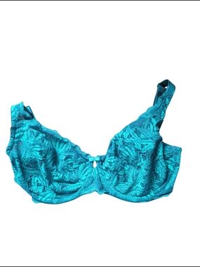 Paramour Teal Lace Underwire Bra